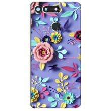 Чехлы с Цветами для Huawei Honor View 20 / V20 (VPrint) (Цветочный дизайн)