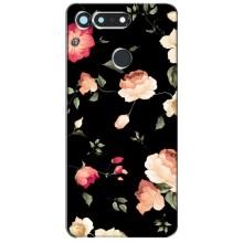 Чехлы с Цветами для Huawei Honor View 20 / V20 (VPrint) (Розочки)