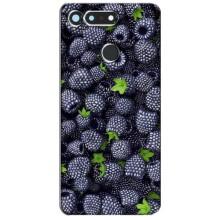 Чехлы с Фруктами для Huawei Honor View 20 / V20 (VPrint) (Ежевика)