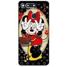 Чехол Disney Mouse Huawei Honor View 20 / V20 (PREMIUMPrint) – Минни peace