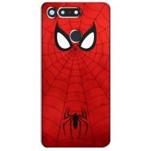 Чехол с человеком пауком для Huawei Honor View 20 / V20 - (AlphaPrint) (Паук (Марвел))
