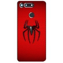Чехол с человеком пауком для Huawei Honor View 20 / V20 - (AlphaPrint) (Паук Марвел)