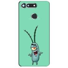 Чехол Губка Боб для Хуавей Хонор Вью 20 / В20 – Персонаж Планктон
