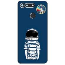 Чехол NASA для Huawei Honor View 20 / V20 (AlphaPrint) (Мальчик в шлеме)