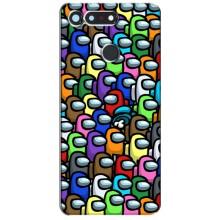 Чехол Амонг Ас для Huawei Honor View 20 / V20 (AlphaPrint)