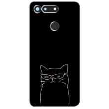 Чехол с рисунком кот на Huawei Honor View 20 / V20 – Равнодушный кот