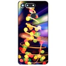 Новорічні Чохли для Хуавей Гонор Вію 20 / В20 (VPrint) (Ялинка в огоньках)