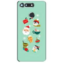 Новорічні Чохли для Хуавей Гонор Вію 20 / В20 (VPrint) (Настрій НГ)