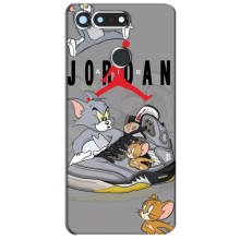 Силиконовый Чехол Nike Air Jordan на Хуавей Хонор Вью 20 / В20 – Air Jordan