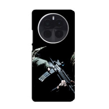 Чехол с украинским воином на Huawei Enjoy 90 Pro Max – Украинский снайпер