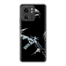 Чехол с украинским воином на Huawei Enjoy 90 – Украинский снайпер