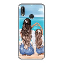Чохол з друком для Huawei Honor 10 Lite - (Мама з дитинкою) (AlphaPrint) (Мама з донькою)
