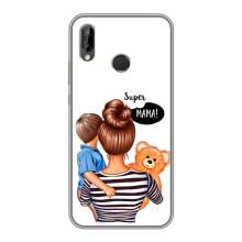 Чохол з друком для Huawei Honor 10 Lite - (Мама з дитинкою) (AlphaPrint) (Мама з синочком)