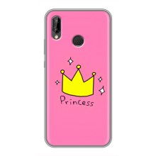 Чехол с картинкой (Стильные) для Хуавей Онор 10 Лайт - (AlphaPrint) (Princess)