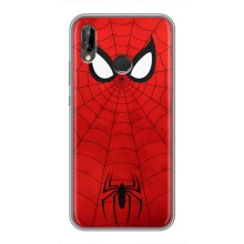 Чехол с человеком пауком для Huawei Honor 10 Lite - (AlphaPrint) (Паук (Марвел))