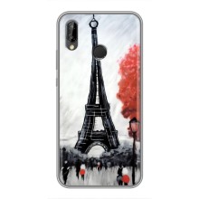 Чехол Эйфелева Башня для Huawei Honor 10 Lite - (AlphaPrint) (Башня в Париже)
