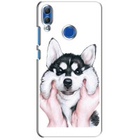 Бампер для Huawei Honor 10 Lite с картинкой "Песики" – Собака Хаски