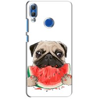 Чехол (ТПУ) Милые собачки для Huawei Honor 10 Lite (Смешной Мопс)