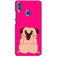 Чехол (ТПУ) Милые собачки для Huawei Honor 10 Lite (Веселый Мопсик)