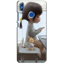 Девчачий Чехол для Huawei Honor 10 Lite (Девочка с игрушкой)