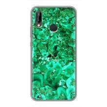 Мраморний чехол на Huawei Honor 10 Lite (VPrint) – Салатовий Мрамор