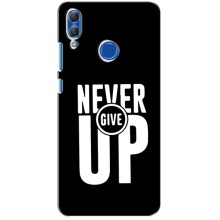 Силіконовый Чохол на Huawei Honor 10 Lite з картинкою НАЙК – Never Give UP