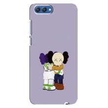 Чехлы для Huawei Honor 10, COL-Al00 - Bearbrick Louis Vuitton (PREMIUMPrint) (Дружба Беарбрик)