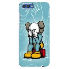Чехлы для Huawei Honor 10, COL-Al00 - Bearbrick Louis Vuitton (PREMIUMPrint) (Плач Bearbrick)