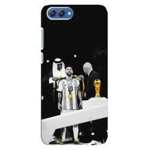 Чохли для Huawei Honor 10, COL-Al00 (Leo чемпіон) (AlphaPrint) (Мессі коронований)