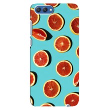 Чехлы с Фруктами для Huawei Honor 10, COL-Al00 (VPrint) (Грейпфрут)