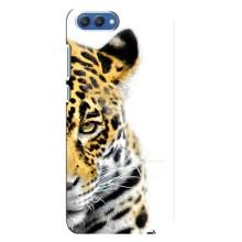 Чохли з картинкою животних Huawei Honor 10, COL-Al00 (Леопард)