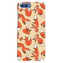 Чехлы с картинкой Лисички для Huawei Honor 10, COL-Al00 (VPrint) – Лисички