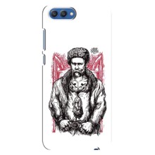 Чехлы для Huawei Honor 10, COL-Al00 с принтом Тараса Шевченко (AlphaPrint) (Козак Шевченко)
