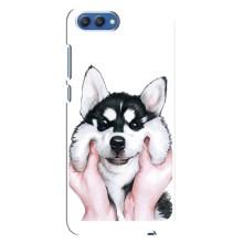 Чохли з собаками для Huawei Honor 10, COL-Al00 (VPrint) – Радісний Хаскі
