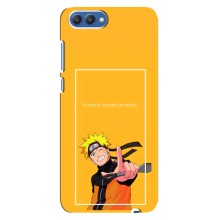 Чехлы с принтом Наруто на Huawei Honor 10, COL-Al00 (Даттебаё)