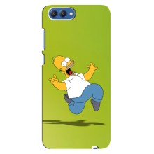 Чjхол з Сімпсонами для Huawei Honor 10, COL-Al00 (VPrint) (Гомер Сімпсон)