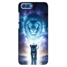 Чохол з картинкою ЛЕВ для Huawei Honor 10, COL-Al00 (VPrint) (Маленький лев)
