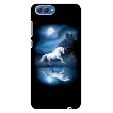 Чехол Unicorn на Huawei Honor 10, COL-Al00 (Единорог)