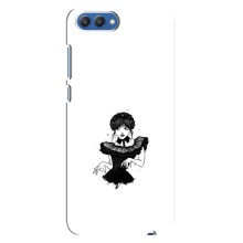 Чехлы Венсдей на Huawei Honor 10, COL-Al00 Уэнсдей (AlphaPrint) (танец Уэнздей)