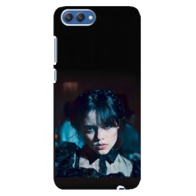 Чехлы Венсдей на Huawei Honor 10, COL-Al00 Уэнсдей (AlphaPrint) (взгляд Уэнздей)