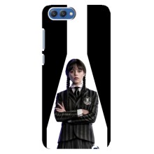 Чехлы Венсдей на Huawei Honor 10, COL-Al00 Уэнсдей (AlphaPrint) (W-Wednesday)
