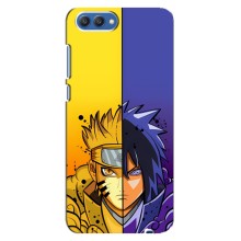 Купить Чехлы на телефон с принтом Anime для Хуавей Хонор 10 – Naruto Vs Sasuke