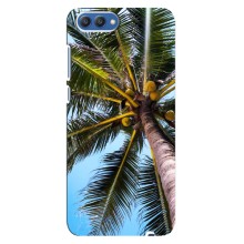Силіконовий чохол з КАРТИНКАМИ літо для Huawei Honor 10, COL-Al00 (AlphaPrint) (Пальма)