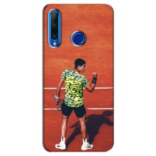 Чехлы с принтом Спортивная тематика для Huawei Honor 10i – Алькарас Теннисист