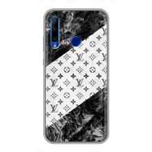 Чехол Стиль Louis Vuitton на Huawei Honor 10i (LV на белом)