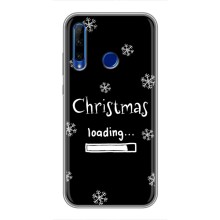 Різдвяні, Святкові Чохли для Хуавей Гонор 10i – Christmas loading