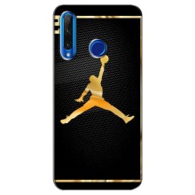 Силиконовый Чехол Nike Air Jordan на Хуавей Хонор 10i – Джордан 23