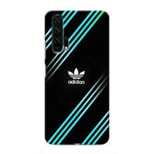 Чехлы Адидас для Huawei Honor 20 Pro (AlphaPrint) (Адидас с полосами)