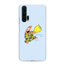 Чехлы с Патриком на Huawei Honor 20 Pro (Патрик с подушкой)