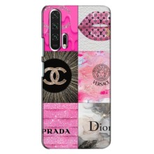 Чехол (Dior, Prada, YSL, Chanel) для Huawei Honor 20 Pro (Модница)